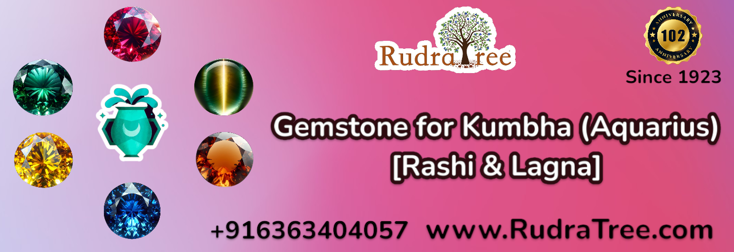 Gemstone for Kumbha (Aquarius)