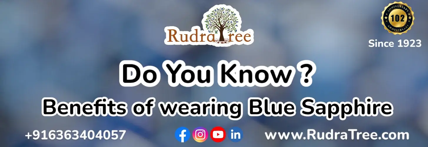 Benefits of wearing Blue sapphire
