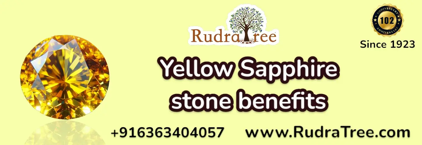 Yellow sapphire Stone Benefits  