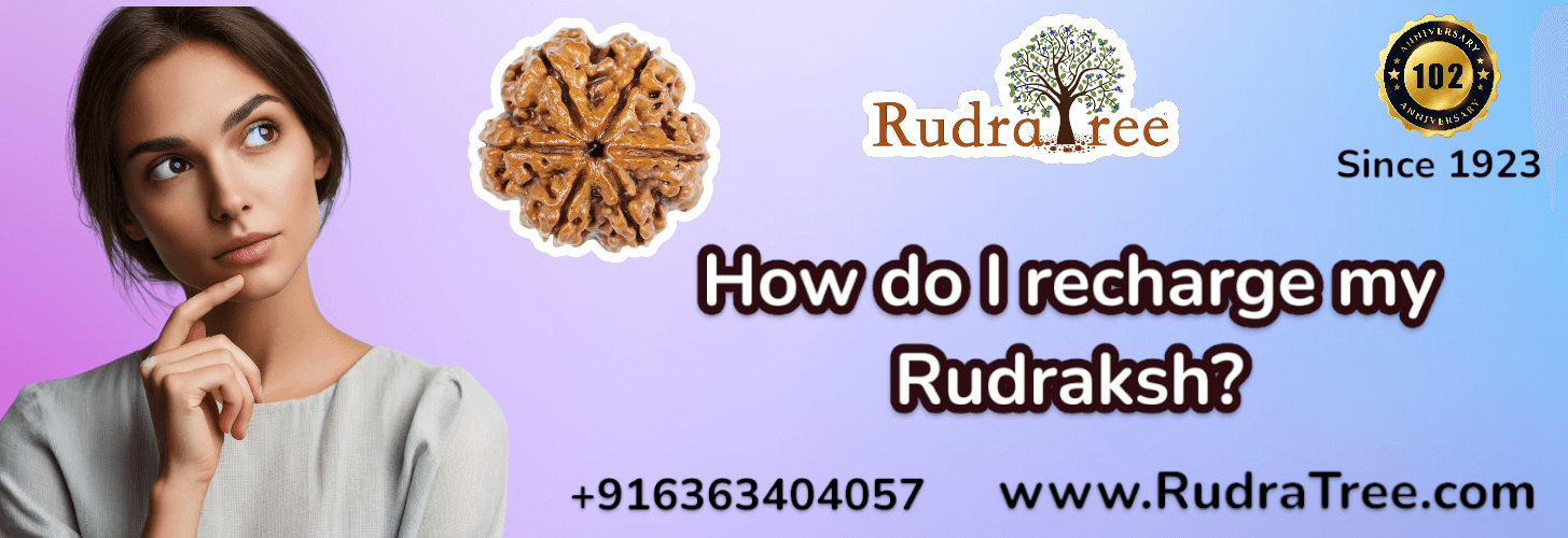 How do I recharge my Rudraksh 